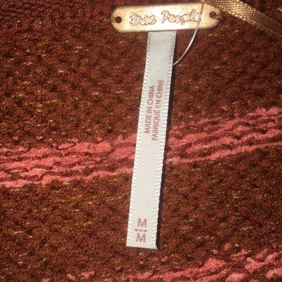 Free People Bardot Striped Chunky Sweater - Picture 11 of 13